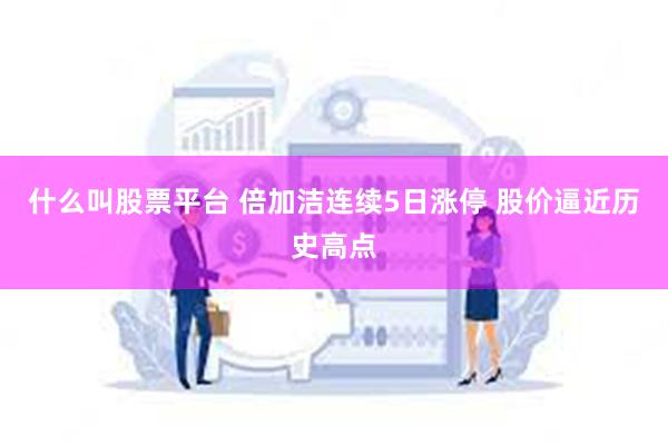 什么叫股票平台 倍加洁连续5日涨停 股价逼近历史高点