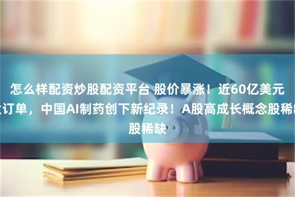 怎么样配资炒股配资平台 股价暴涨！近60亿美元大订单，中国AI制药创下新纪录！A股高成长概念股稀缺